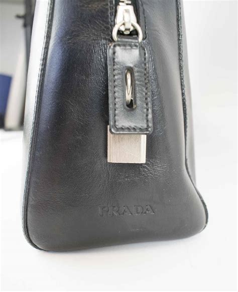 vintage prada bag black|prada discontinued bags.